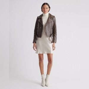 Quince Washable Silk Mini Slip Dress